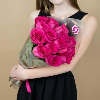 Букет из розовых роз 15 шт 40 см (Эквадор) articul  8040s