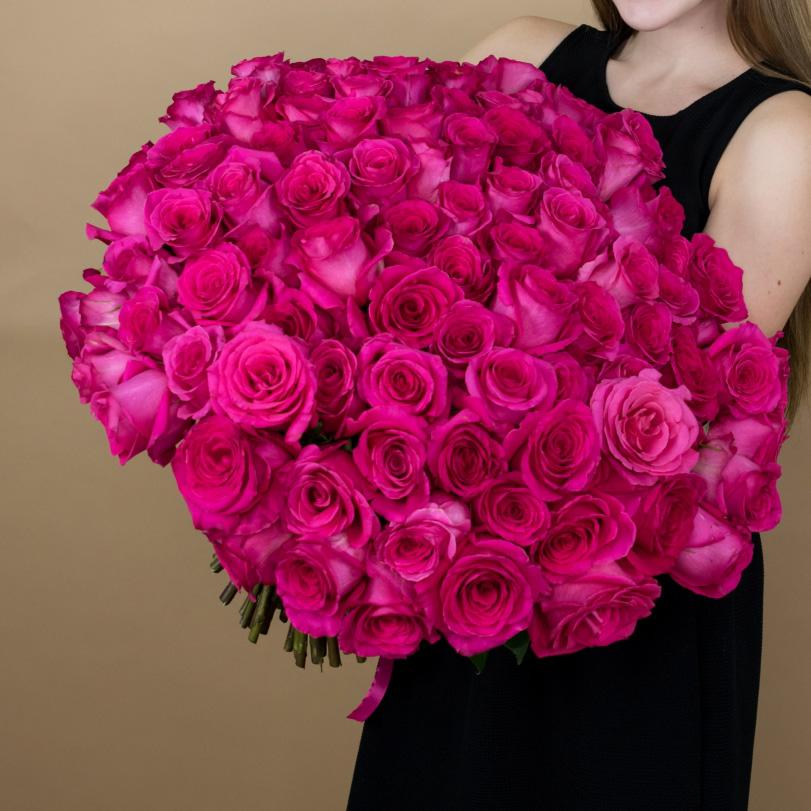 Композиция из розовых роз 40 см